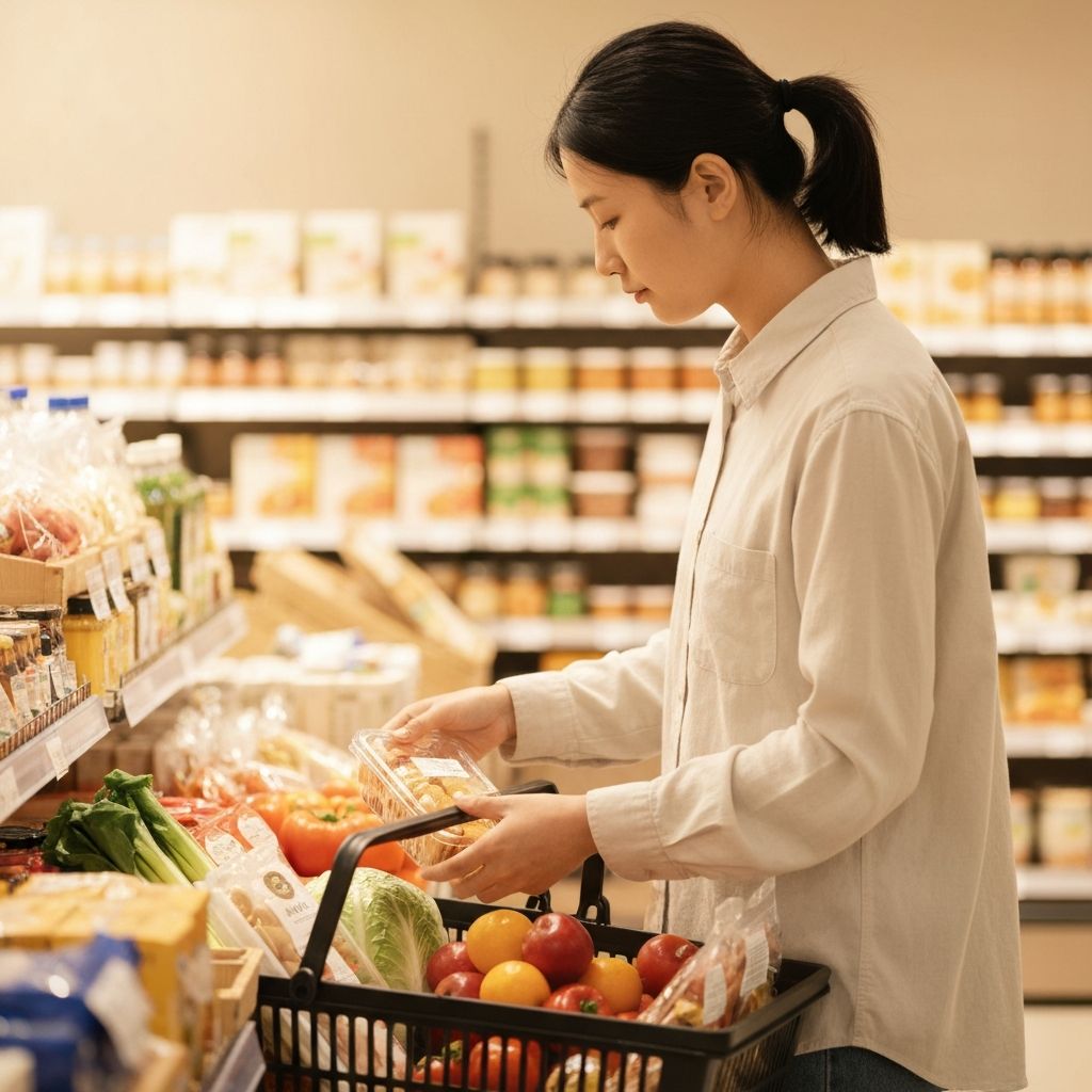 Entscheidungen bei Lebensmitteln